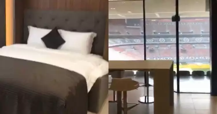 Hotel di stadion Piala Dunia ini unik, bisa nonton laga dari kamar