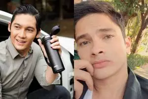 8 Adu gaya Kevin Kambey dan Samuel Zylgwyn, pemeran Orang Ketiga
