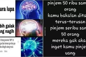 10 Meme lucu cara menghindari utang ini bikin ngakak