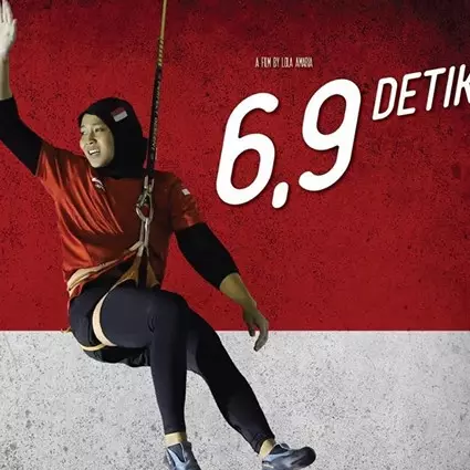 5 Kisah unik film 6,9 Detik, biopik 'Spider-Woman' Aries Susanti