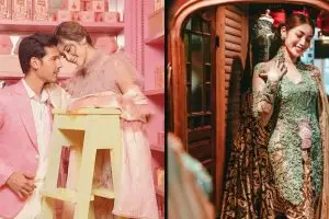 6 Potret Jessica Iskandar & Richard Kyle fitting baju pernikahan