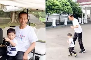 Jawaban lucu Jan Ethes saat ditanya hewan kesukaan oleh Jokowi