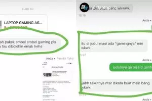 Ingin beli laptop gaming, cara cowok ini kelabui orangtuanya lucu