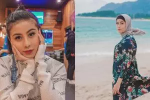 Awkarin bagikan 3000 nasi kotak di tengah aksi massa, tuai pujian