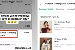 9 Momen absurd pesan makanan via ojek online ini bikin ngakak