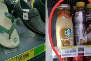 10 Potret barang 'nyempil' di swalayan ini bikin tepuk jidat