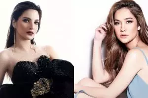 Sudah jadi ibu, 8 seleb ini tak segan pakai busana belahan dada rendah