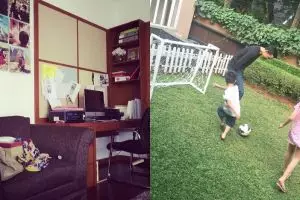 8 Potret rumah Taufik Hidayat, fasilitas olahraga lengkap banget