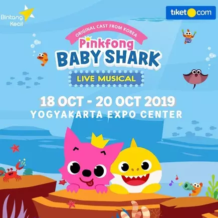 Pinkfong 'Baby Shark' bakal datang ke Indonesia, catat tanggalnya