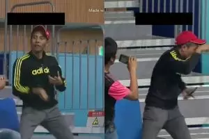 Gaya fans rayakan juara Fajar Alfian/Rian Ardianto ini jadi sorotan