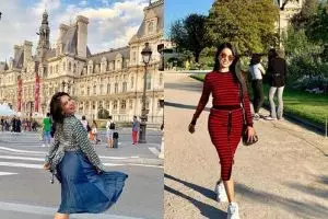 7 Momen Five Vi liburan di Prancis, kunjungi restoran mewah