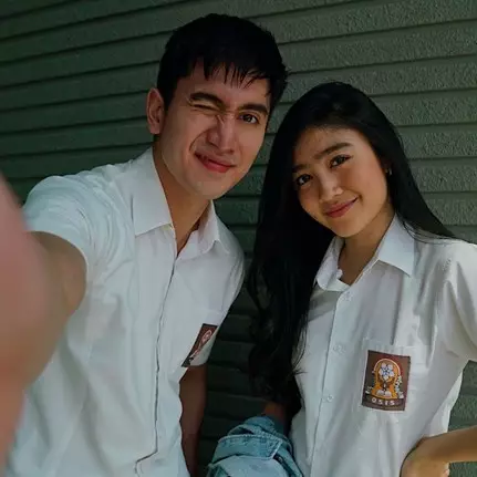 8 Momen kedekatan Febby Rastanty dan keluarga Verrell Bramasta