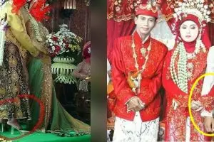 10 Momen tak terduga di foto pernikahan ini bikin lihat dua kali
