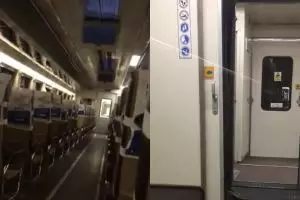 Naik kereta tujuan Bandung, pria ini alami momen menyeramkan