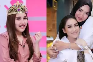 Unggah foto lawas saat ultah ibu, masa kecil Ayu Ting Ting disorot
