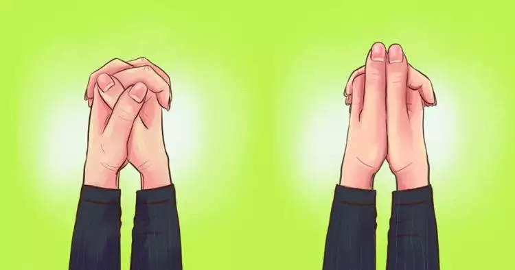Cara kamu menyilangkan jari bisa ungkap karakter aslimu