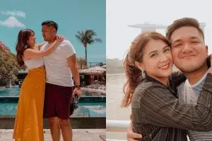 7 Potret liburan Kesha Ratuliu & pacar di Bali, mesra bak prewed