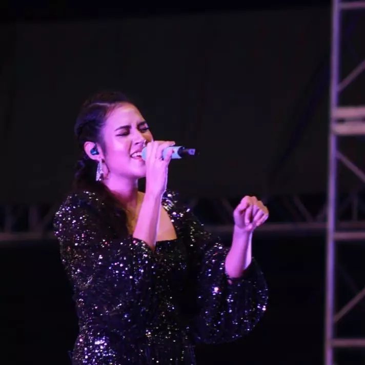 Raisa ciptakan keromantisan di Synchronize Fest 2019