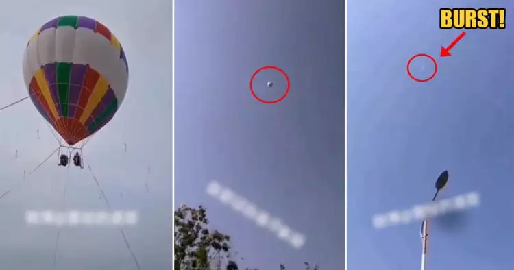 Balon udara meledak di ketinggian 10 ribu kaki, ibu-anak ini tewas