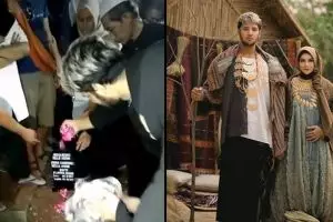 9 Momen pemakaman anak kembar Irish Bella & Ammar Zoni, penuh duka