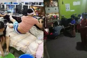10 Tingkah kocak gamer di warnet ini tak terduga, bikin nyengir