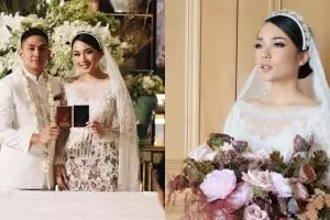 10 Potret pernikahan Ayla Dimitri dan Rama Devara, meriah abis
