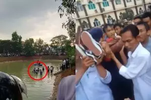 Kejutan ultah berujung maut, 2 mahasiswa tenggelam di embung kampus