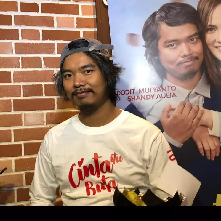Tantangan Dodit Mulyanto bermain di film Cinta Itu Buta