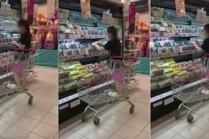 Bongkar 5 barang di supermarket, aksi pembeli ini bikin kesal