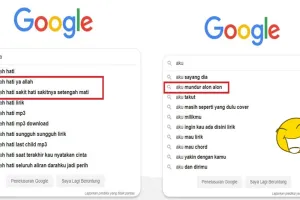 10 Kata kunci pencarian di Google soal cinta, bikin nyengir kuda