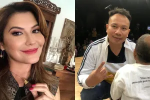 Unggah foto berbikini, Tamara Bleszynski digombalin Vicky Prasetyo