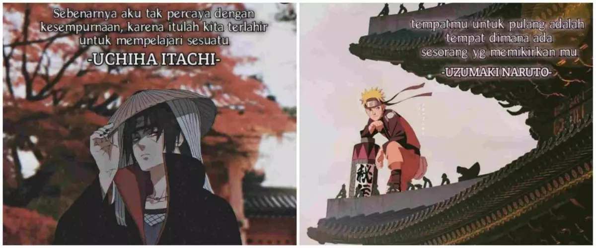 101 Kata-kata bijak Naruto paling keren, menyentuh hati