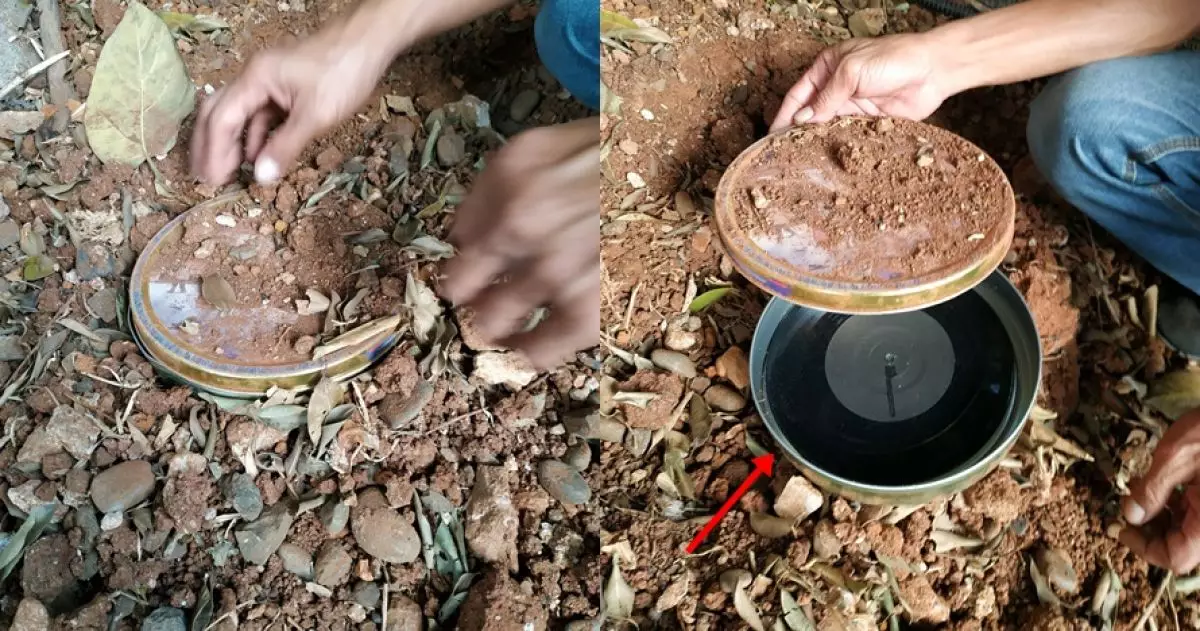 Temukan piringan hitam terkubur, begini isinya setelah diputar