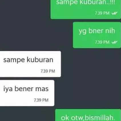 11 Chat lucu driver ojek online tanya lokasi ini bikin nyengir