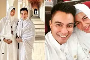 11 Momen Baim Wong dan istri saat umrah, Paula curi perhatian