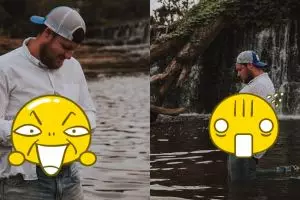 Suami foto maternity demi hibur istri yang sakit, hasilnya kocak