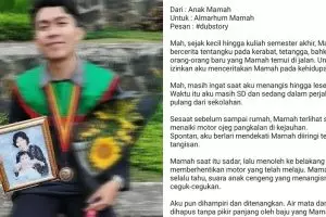 Kenang almarhum ibu saat wisuda, curhatan cowok ini bikin mewek