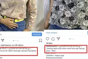 10 Caption kocak online shop ini bikin pembeli ngakak duluan