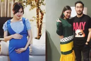 Cari nama anak kembarnya, Syahnaz dan Jeje nggak kompak