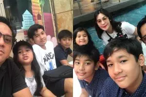 7 Momen kocak Andre Taulany bareng anak, bukti nggak cuma lucu di TV