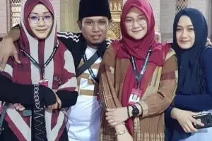 Viral Lora Fadil lip sync lagu 'Madu Tiga' bersama tiga istrinya