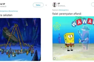 10 Cocoklogi latar tempat SpongeBob dan Jogja ini bikin nyengir