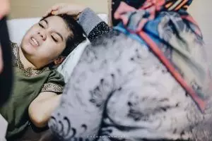 Curhat perjuangan Raya Kitty melahirkan anak pertama, penuh haru