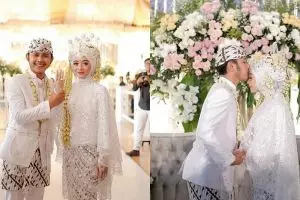 10 Momen akad nikah Ega Noviantika dan Rafly D'Academy