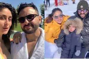 Momen ulang tahun pernikahan Kareena Kapoor & Saif Ali Khan