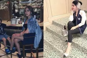 Gaya 5 seleb tenteng tas seharga Rp 2 M ini curi perhatian