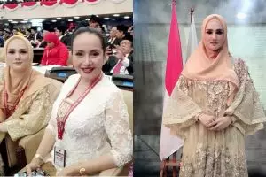 9 Potret Mulan Jameela jadi anggota DPR, gayanya disorot