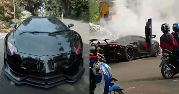 Ini 3 penyebab Lamborghini terbakar seperti milik Raffi Ahmad