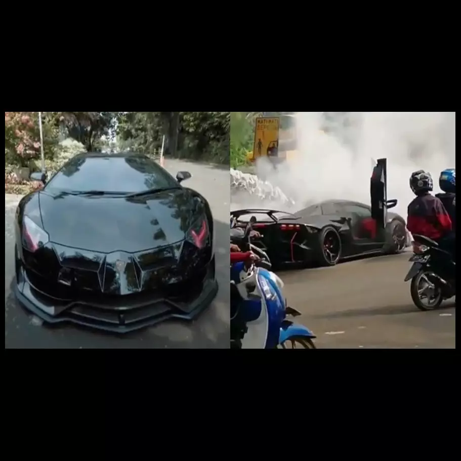Ini 3 penyebab Lamborghini terbakar seperti milik Raffi Ahmad