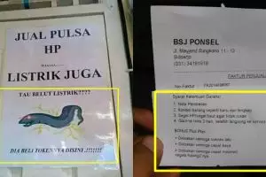 10 Cara marketing tukang jual pulsa ini mengundang senyum